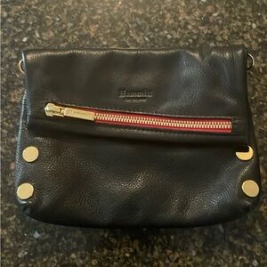 Hammitt Black Leather VIP Clutch/Crossbody